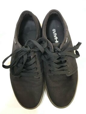 TONY HAWK Black Low-Top Lace-Up Skateboarding Shoes Sneakers for Skateboarding